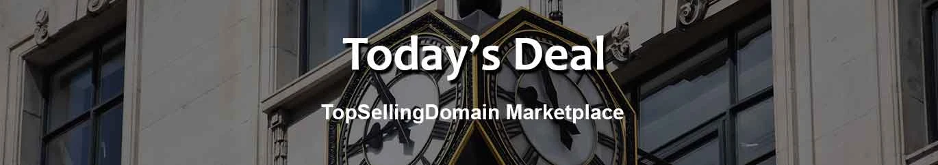 TopSellingDomain Marketplace promo